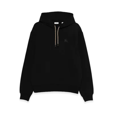 Burberry Cotton Hoodie "Black"