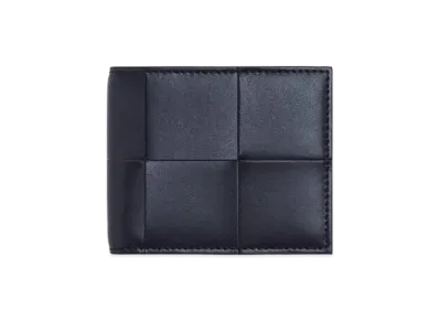 Bottega Veneta Cassette Bi-fold Wallet "Nocturnal/Royal Blue"