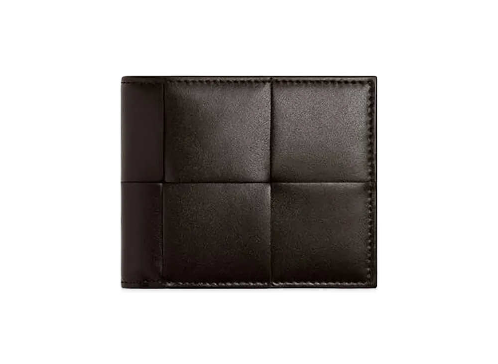Bottega Veneta Cassette Bi-fold Wallet "Fondente/Nocciola"