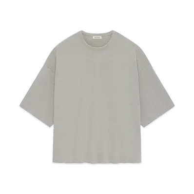 FEAR OF GOD Boucle Knit Tee "Dove Grey"