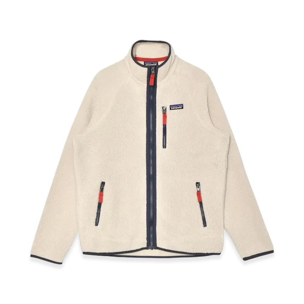 Patagonia Retro Pile Fleece Jacket "Pelican/Smolder Blue"