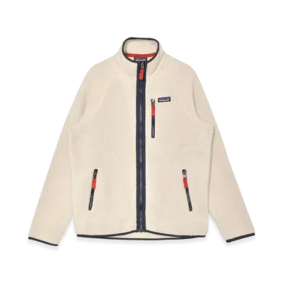 Patagonia Retro Pile Fleece Jacket "Pelican/Smolder Blue"