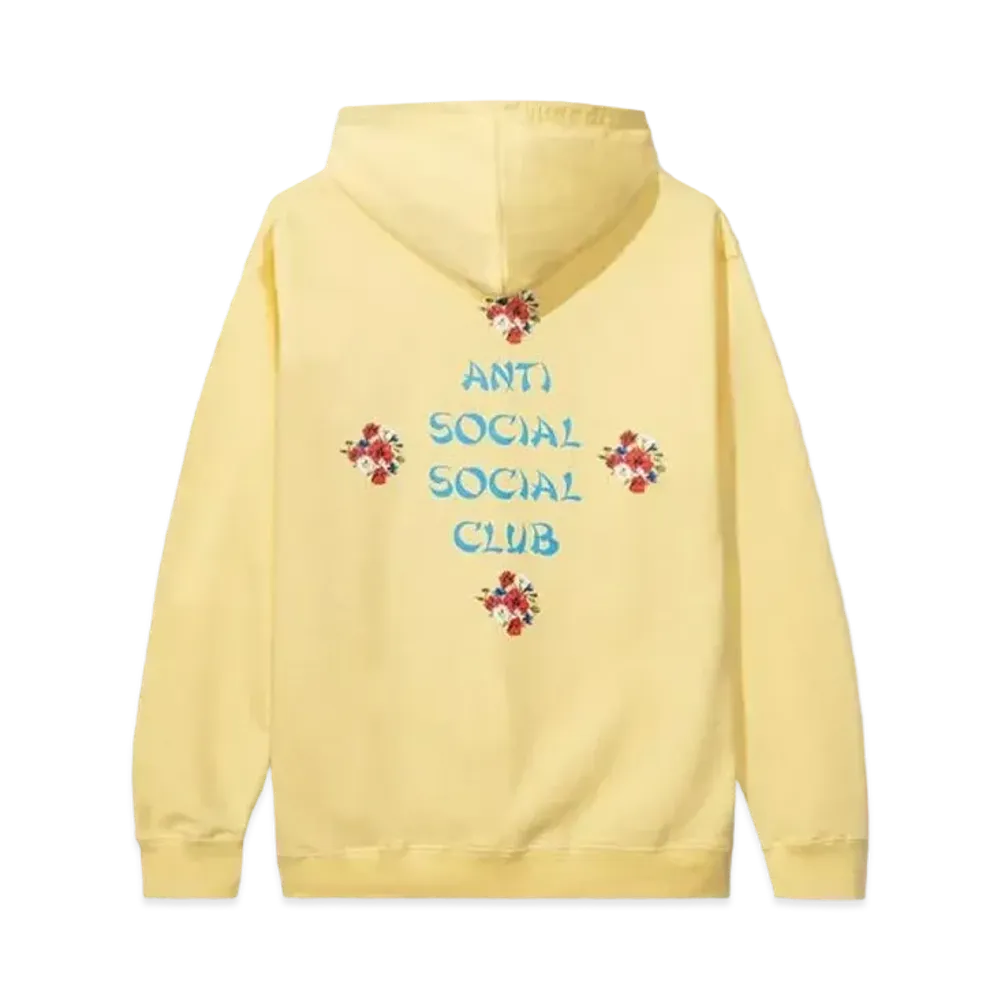 ANTI SOCIAL SOCIAL CLUB 2 Much of Heaven Hoodie "Yellow" (FW20)