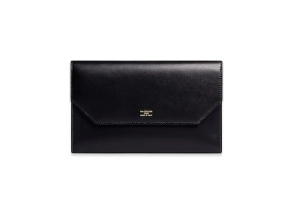 BALENCIAGA Envelope Slim Long Wallet "Black"