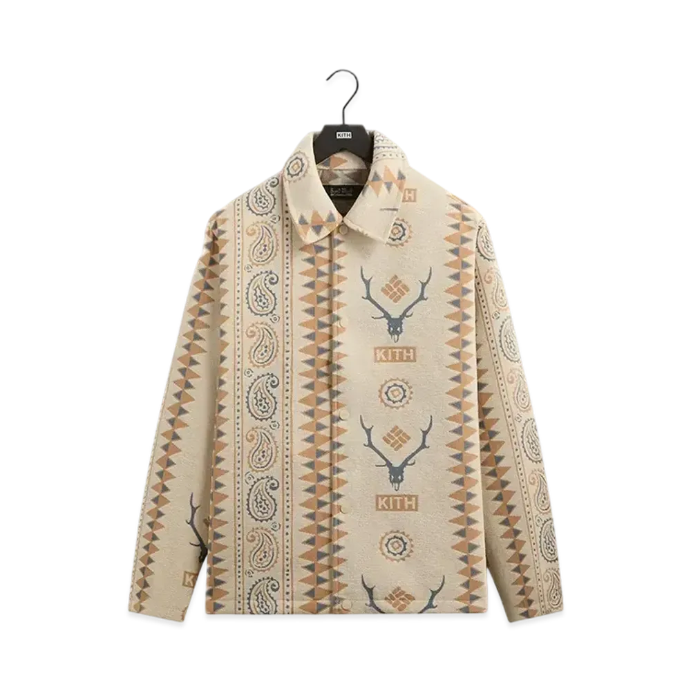 Kith x South2 West8 for Columbia Tapestry Coaches Jacket "Waffle"