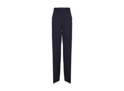 Bottega Veneta Women's Wool Pant "Dark Blue"