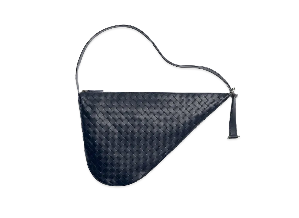 Bottega Veneta Intrecciato Ville Gules Crossbody Bag "Space"