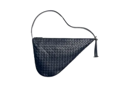 Bottega Veneta Intrecciato Ville Gules Crossbody Bag "Space"