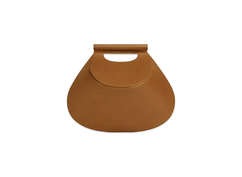 Bottega Veneta Medium Fisherman Crossbody Bag "Wood"