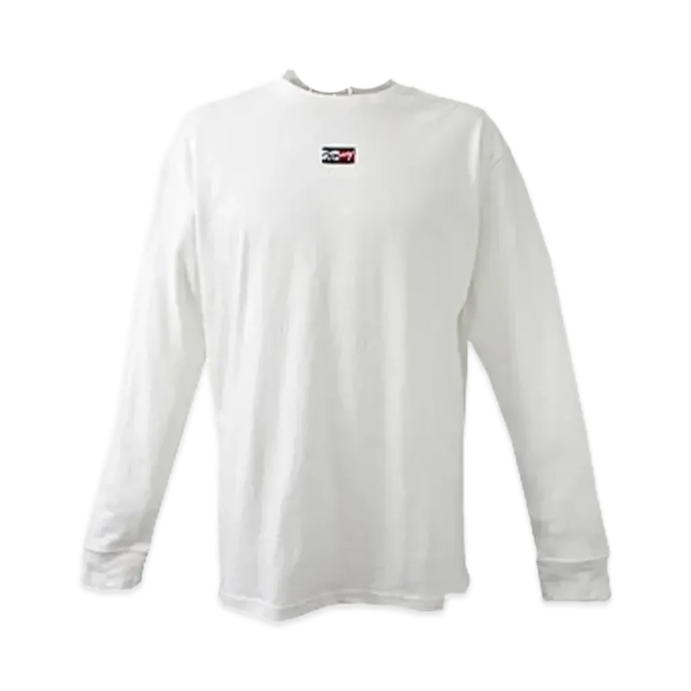 TOMMY JEANS Tommy Script Long Sleeve T-Shirt "White"