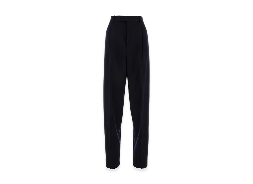 Bottega Veneta Women's Twill Pant "Dark Blue"