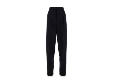 Bottega Veneta Women's Twill Pant "Dark Blue"
