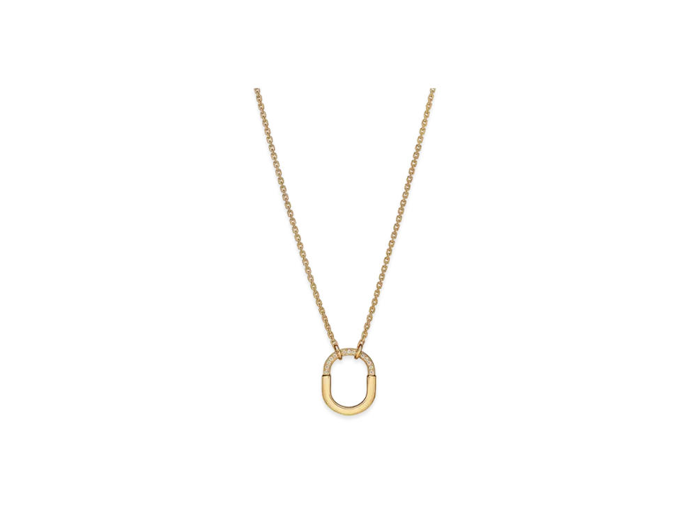 Tiffany & Co. Small Pendant with Diamonds "Yellow Gold"