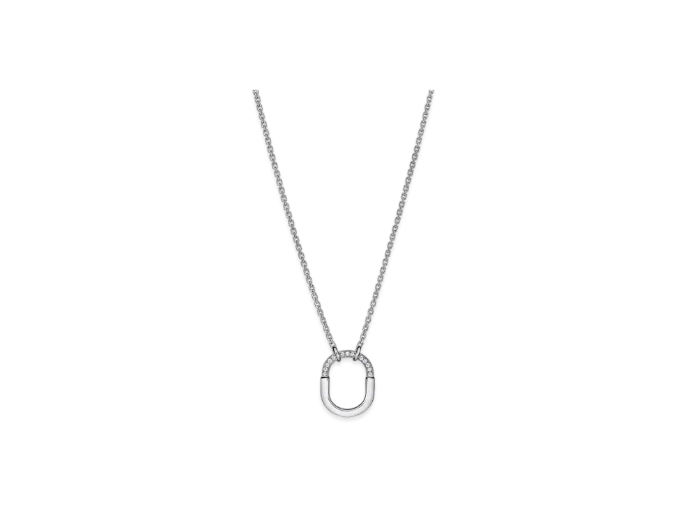 Tiffany & Co. Small Pendant with Diamonds "White Gold"