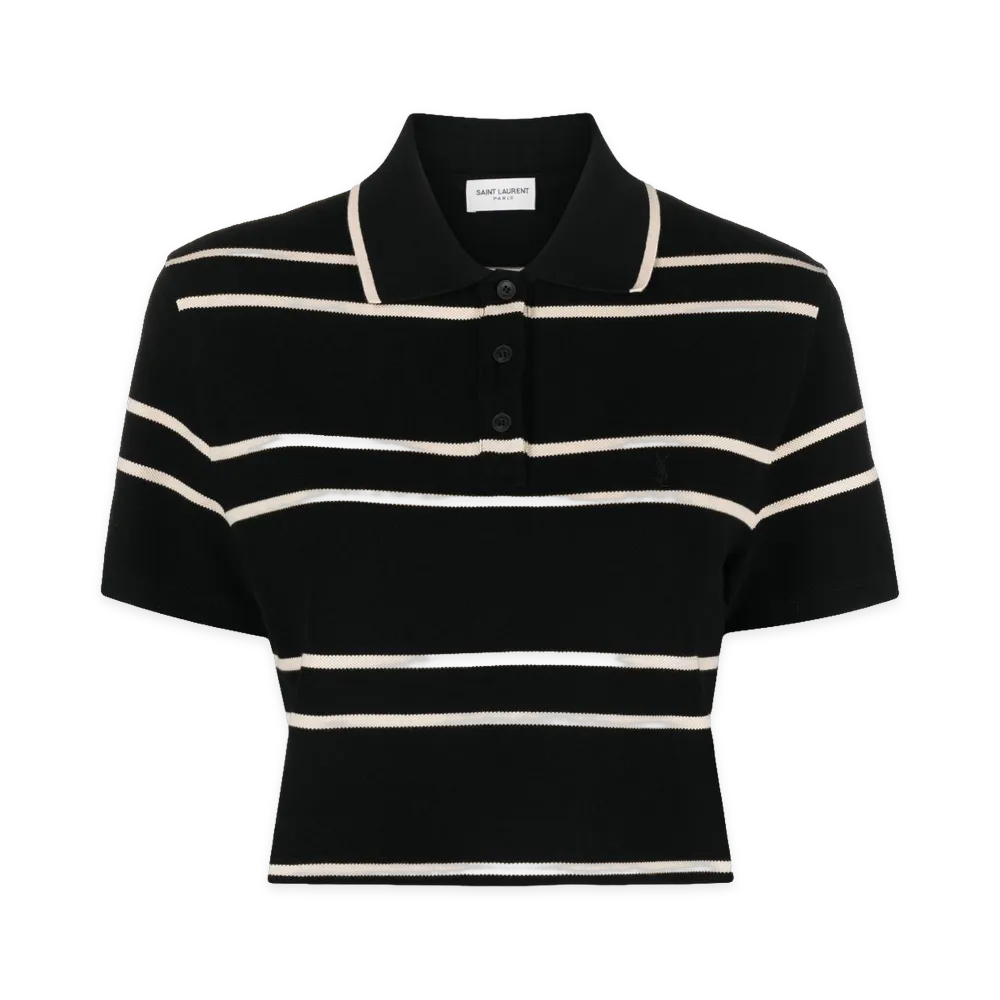 Saint Laurent Women's Polo "Black"