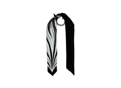 Bottega Veneta Women's Printed Silk Foulard "Multicolor"