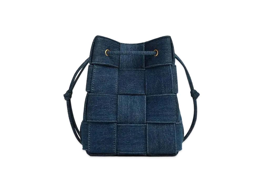 Bottega Veneta Small Cassette Cross Body Bag "Indigo"