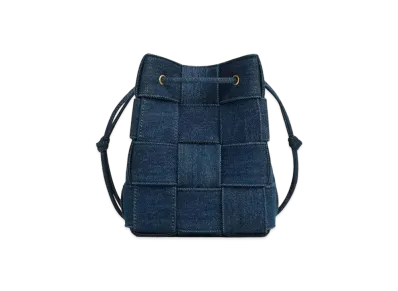 Bottega Veneta Small Cassette Cross Body Bag "Indigo"