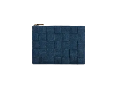 Bottega Veneta Cassette Medium Pouch "Indigo"