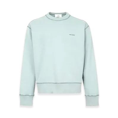 AMI PARIS Fade Out Sweatshirt "Aquamarine"