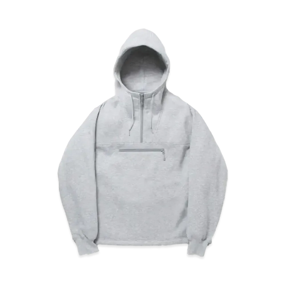 DAIWA PIER39 Tech Sweat Anorak Parka "Heather Gray"