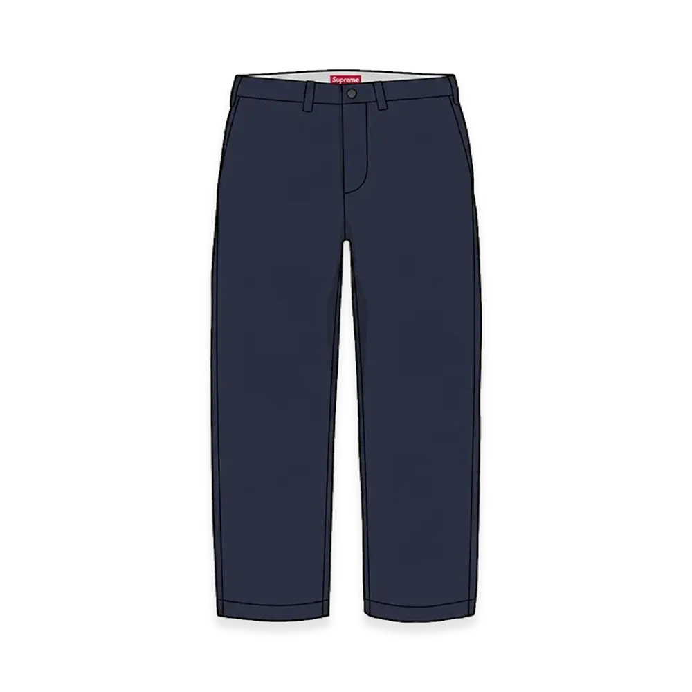 Supreme Chino Pant "Navy" (26FW)