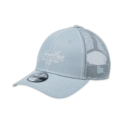 NEW ERA 9Forty Tracker Script Logo "Gray"