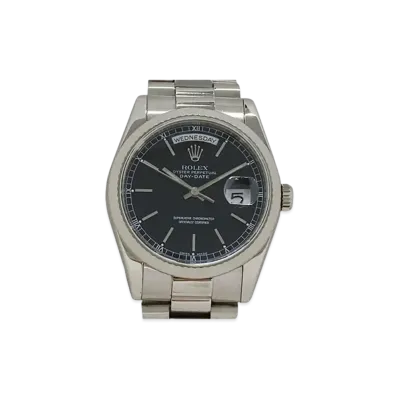 ROLEX Day-Date "Black/White Gold" 118239