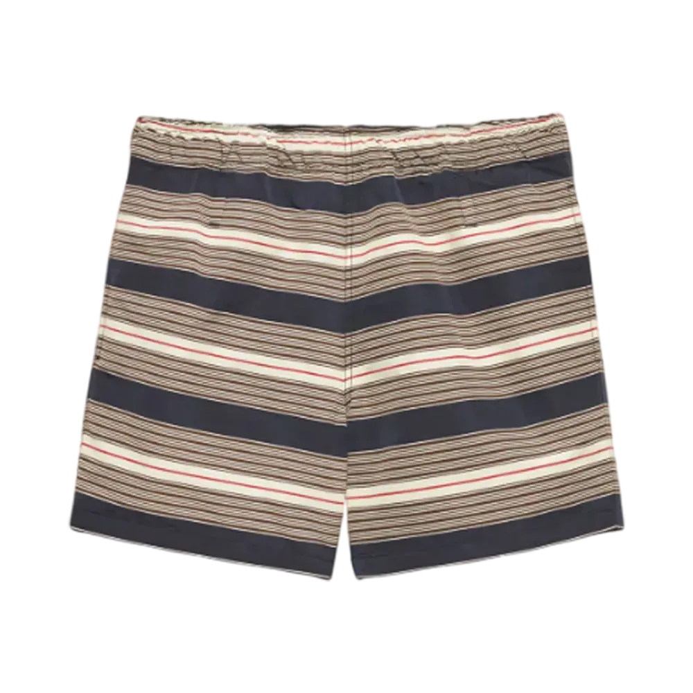 PRADA Men's Technical Fabric Swim Trunks "Navy"