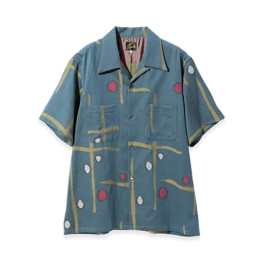 NEEDLES S/S One-Up Shirt "Cross/Dot"