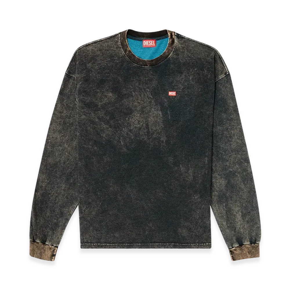 Diesel T-Boxt-Ls-T3 Long Sleeve T-Shirt "Black"