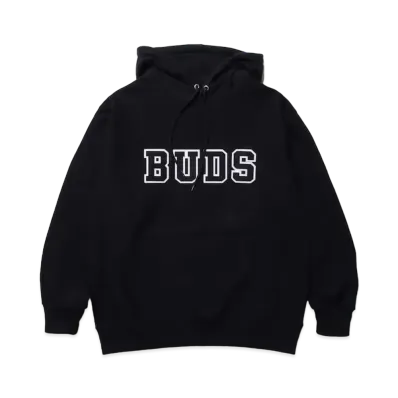 APHRODITEGANG BUDS HEAVY WEIGHT HOODED SWEAT SHIRT "Black"