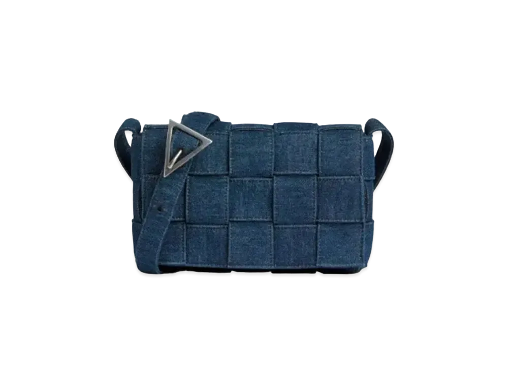 Bottega Veneta Cassette Crossbody Bag "Indigo"