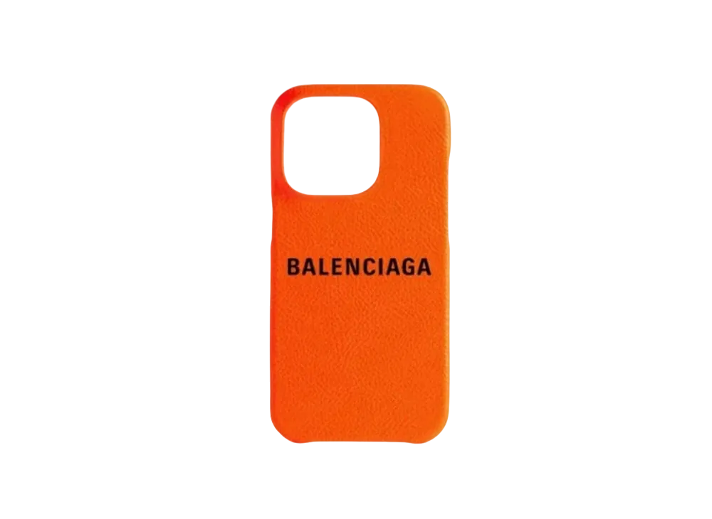 BALENCIAGA Cash Smartphone Case "Orange"
