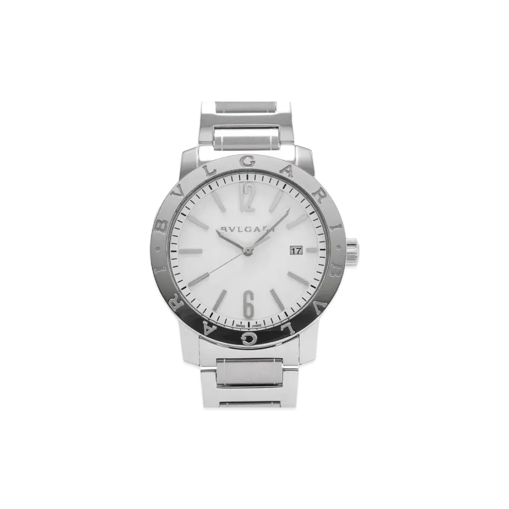 BVLGARI Bvlgari Bvlgari "White/Stainless Steel/Silver"