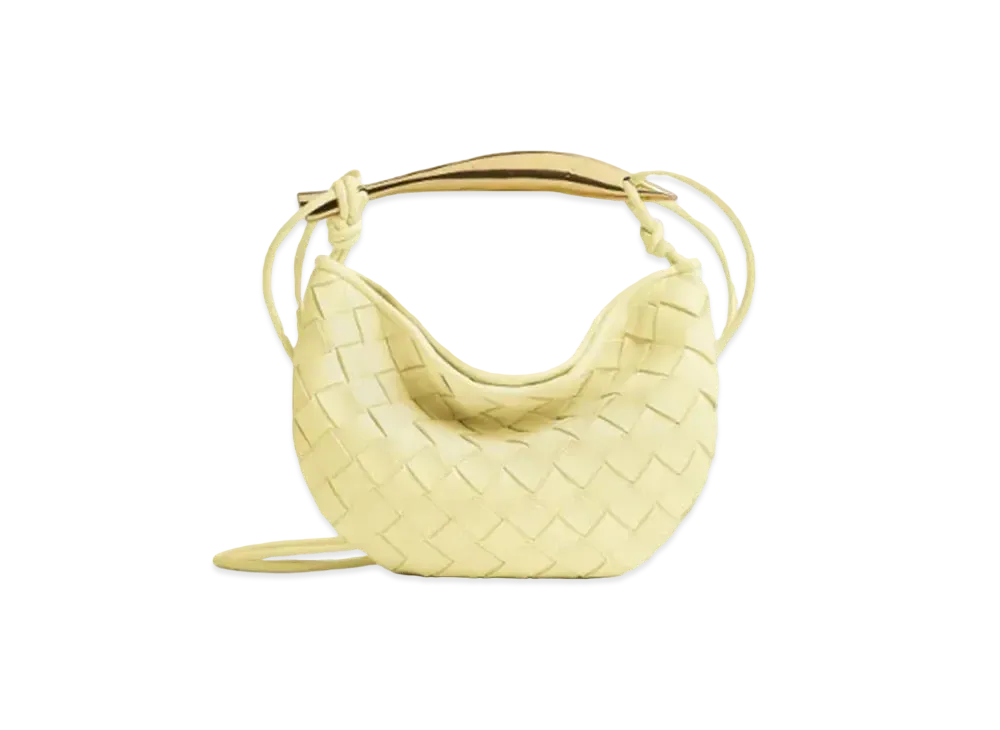 Bottega Veneta Sardine Mini Crossbody Bag "Sherbet"