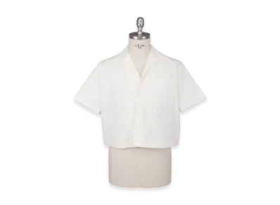 Bottega Veneta Bottega Veneta Short Sleeve Shirt "Chalk White"