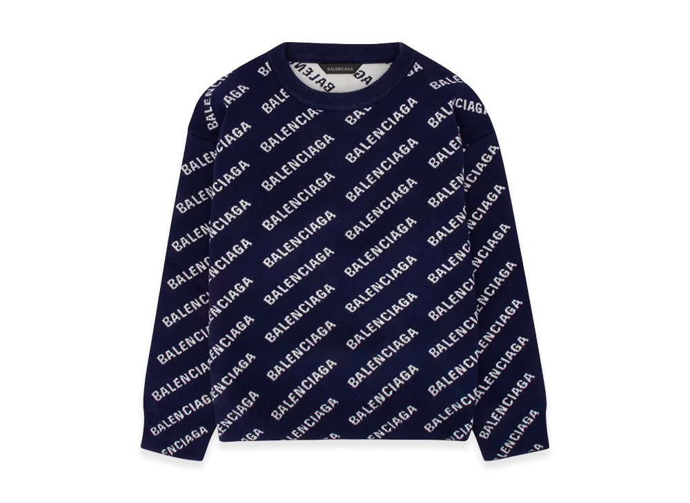 BALENCIAGA Kids Maglia "Navy"