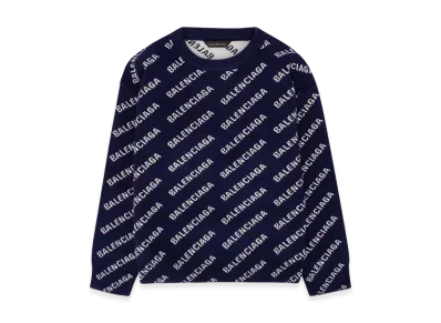 BALENCIAGA Kids Maglia "Navy"