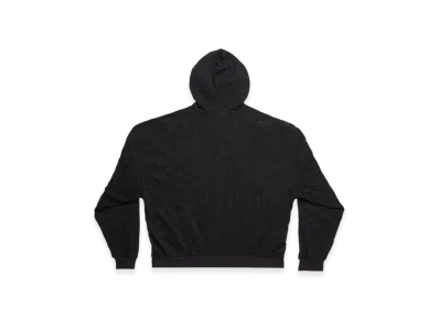 BALENCIAGA Mesh Zip-Up Hoodie Oversized "Black"