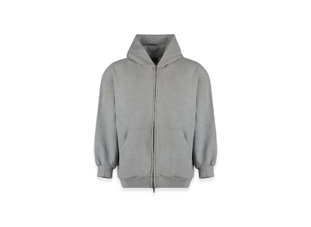 BALENCIAGA Classic Zip-Up Hoodie "Grey"