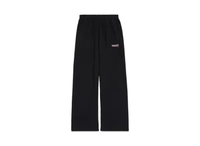 BALENCIAGA MENS Political Campaign Baggy Sweatpants "Black"
