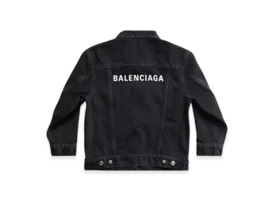 BALENCIAGA Kids Oversized Jacket "Black"