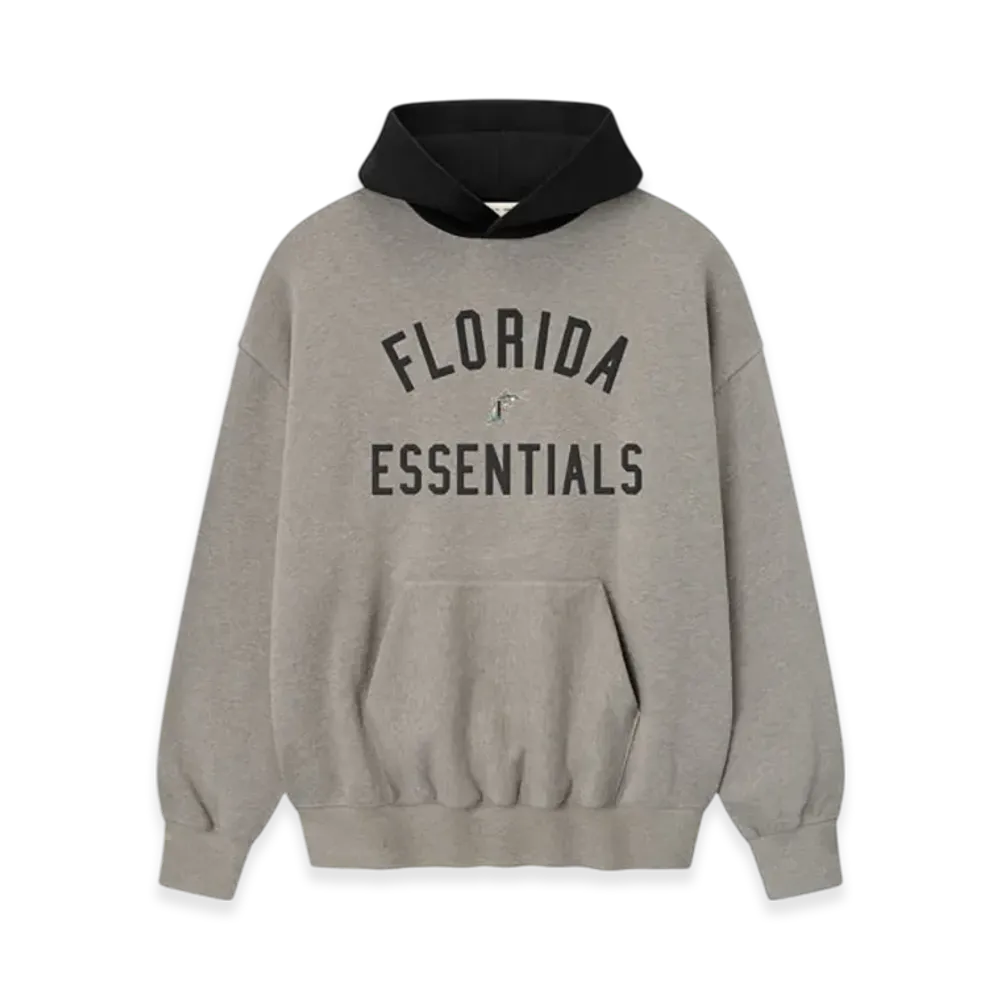 FEAR OF GOD Marlins Sport Hoodie "Concrete Heather/Black"