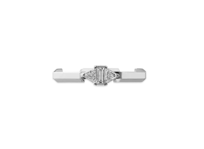 GUCCI Love Wave Diamond Ring "Gold"