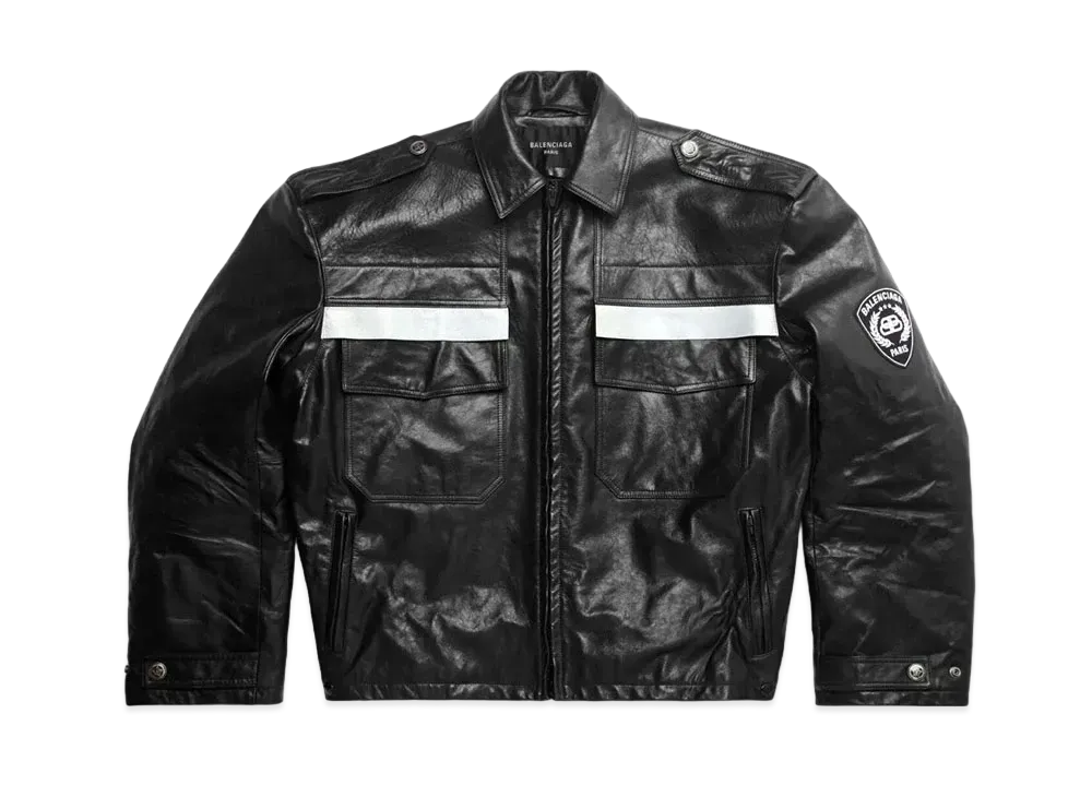 BALENCIAGA MENS Paris Uniform Jacket "Black"