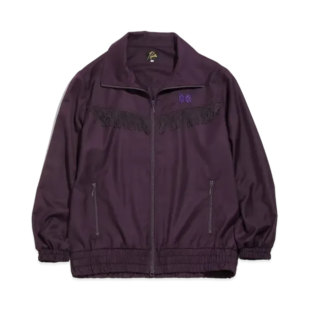 Needles FRINGE TRACK JACKET - PE/R GABARDINE "Purple"