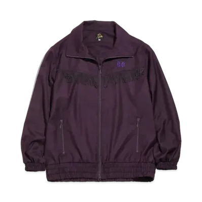 Needles FRINGE TRACK JACKET - PE/R GABARDINE "Purple"