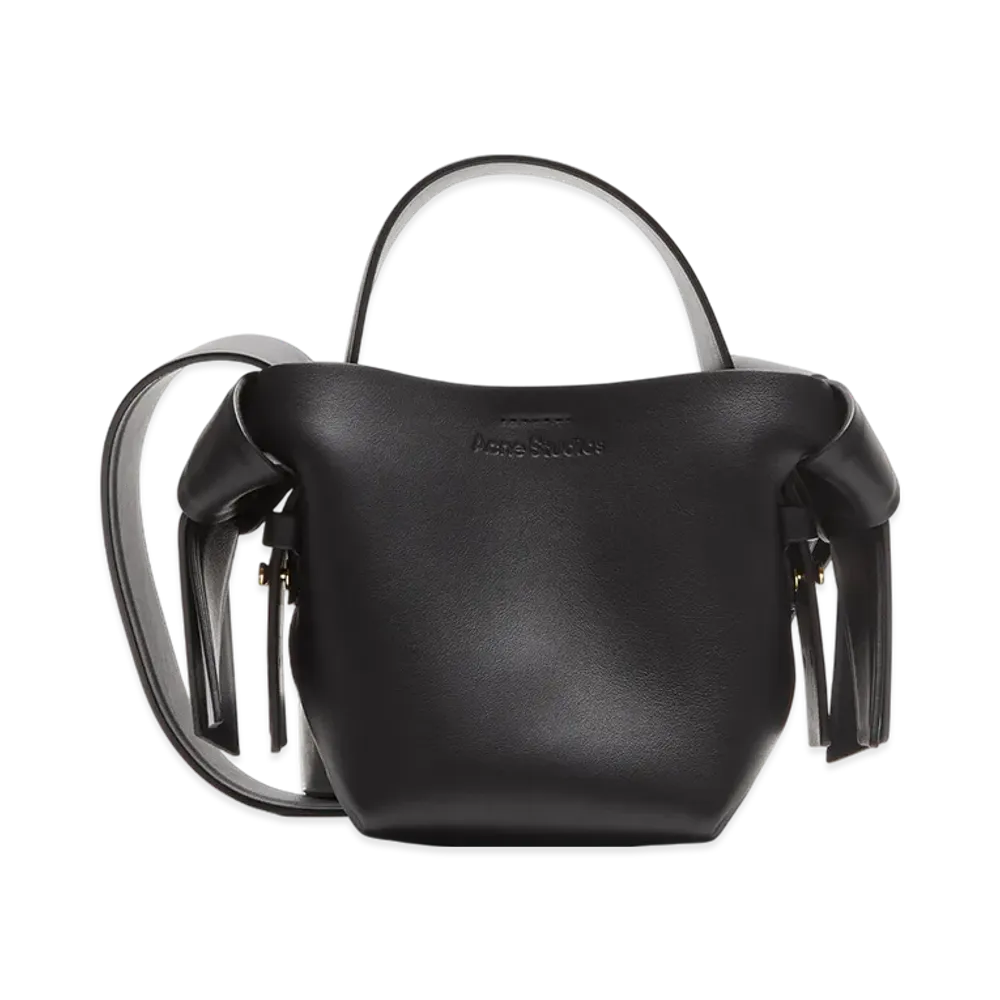Acne Studios Musubi Micro Tote Bag "Black"
