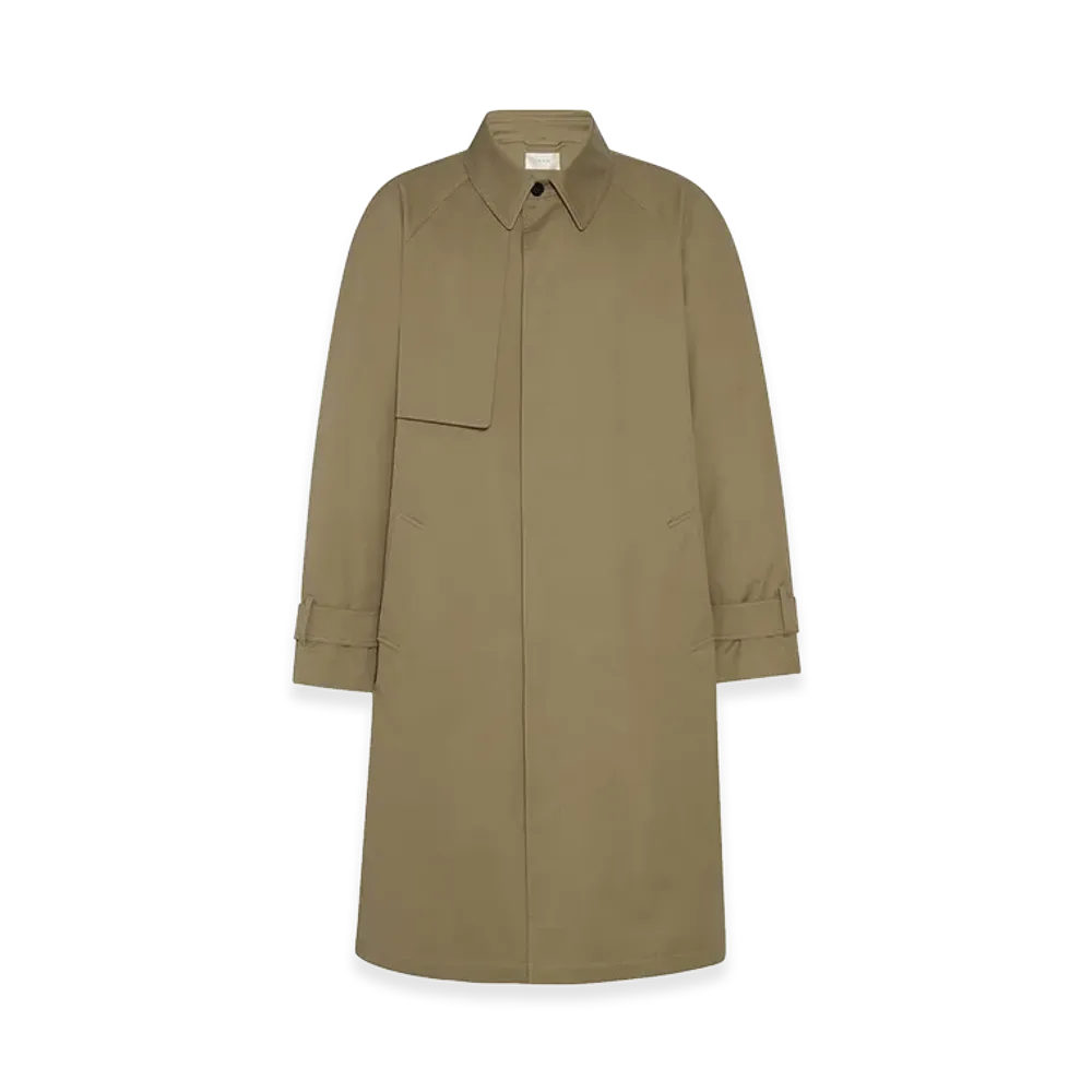 The Row Anatole Cotton Coat "Taupe"